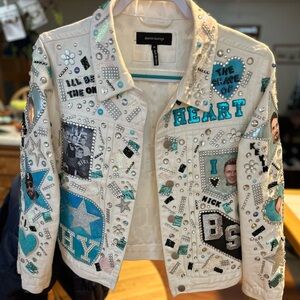 Custom made Backstreet Boys Into the Millenium Denim Jacket
